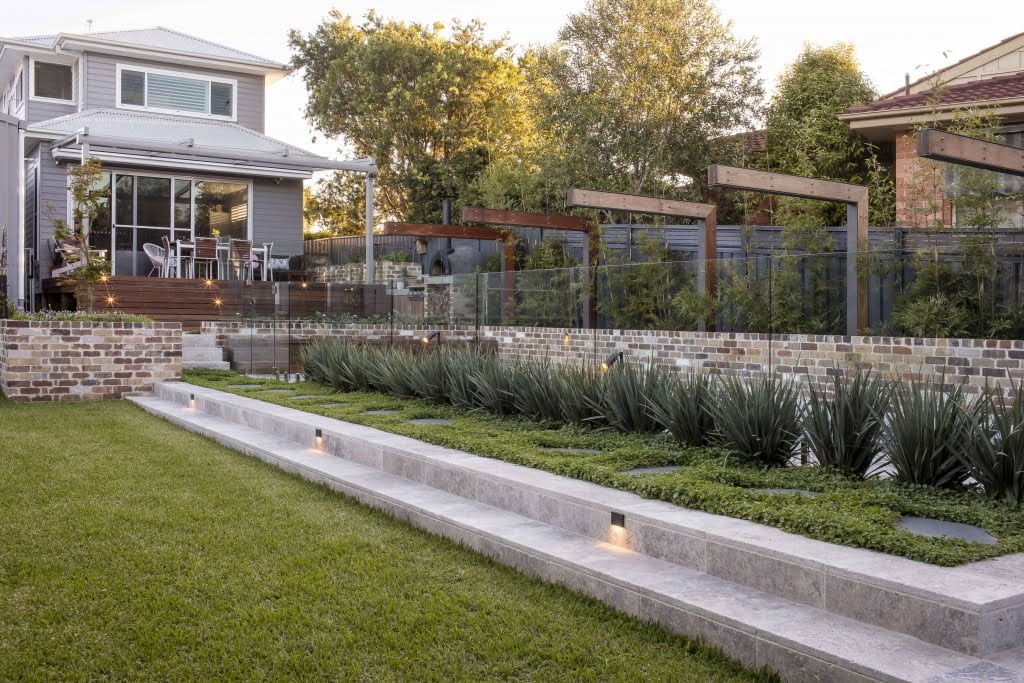 New Lambton – Plunge Pool and Pizza Oven – 01 New Lambton Landscape Design with pool